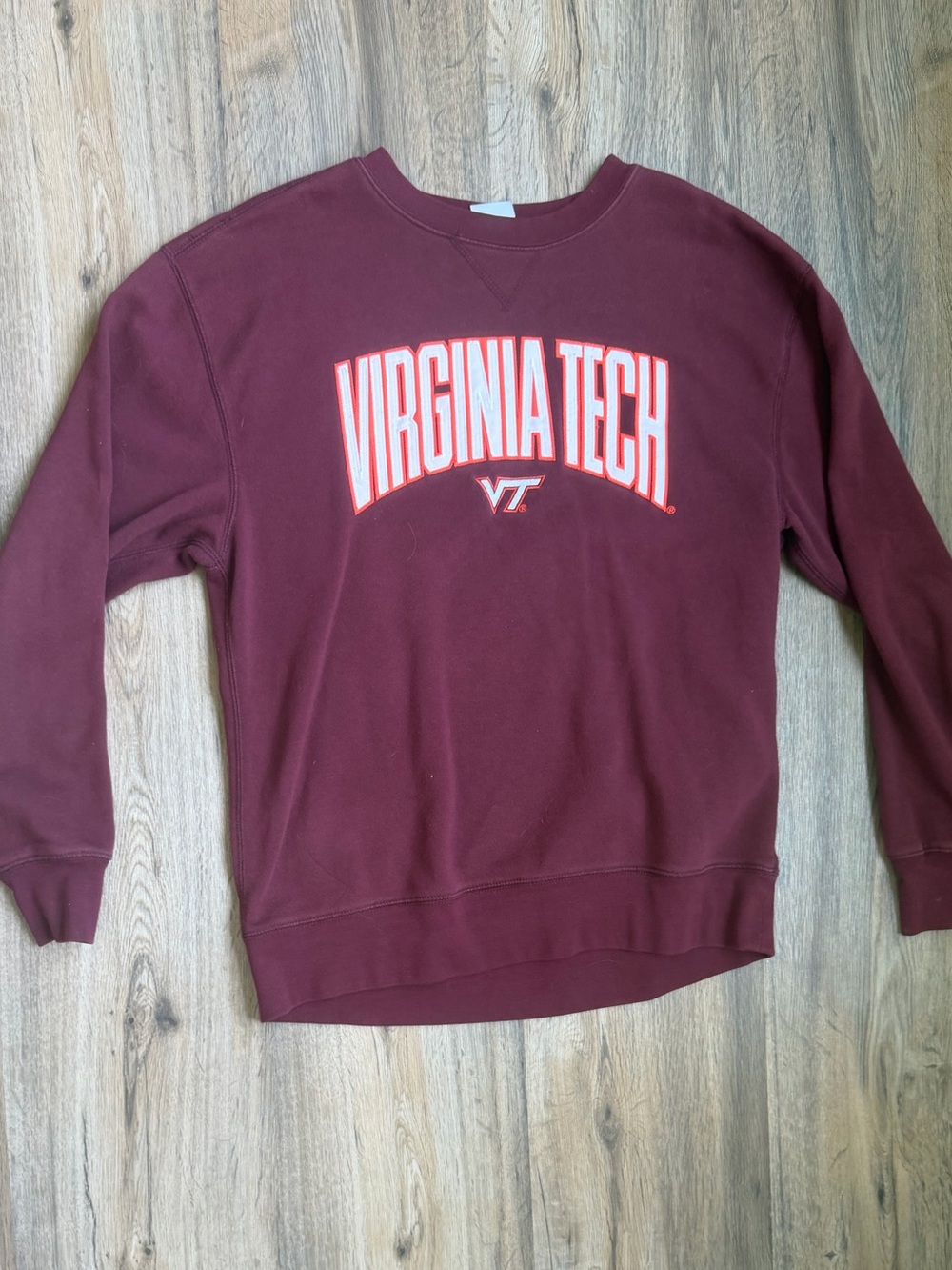 Virginia Tech Maroon Crewneck Sweatshirt
